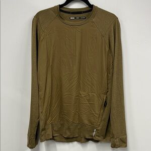 REI Brown Long Sleeve Shirt M